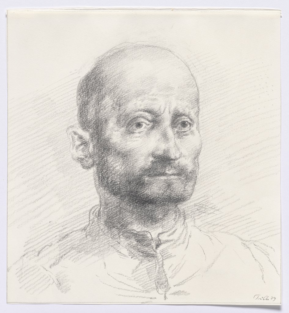 Portrait of a Bearded Man, Werner Tübke