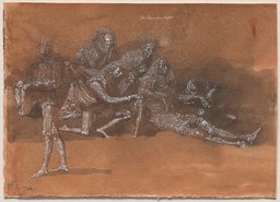 Der Tod des Zauberers, Werner Tübke