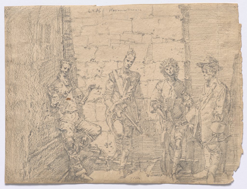 Four Musicians, Werner Tübke