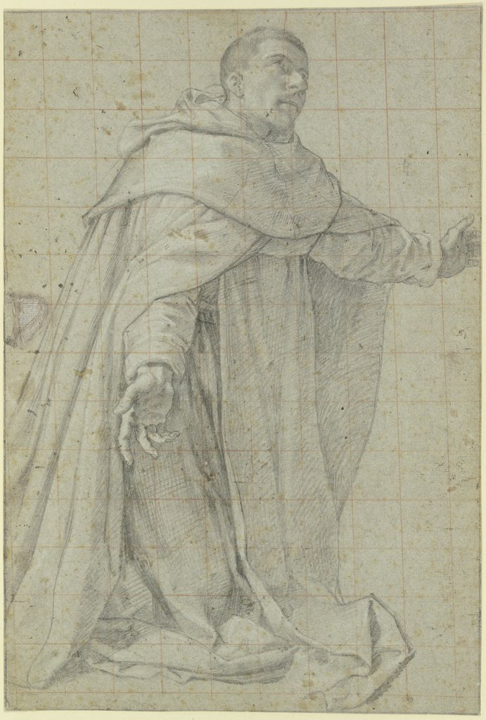 Kneeling monk to the right, Alessandro Casolani;   ?