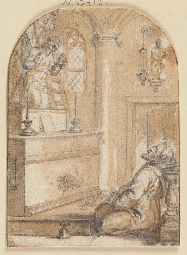 Gregorius' mass, Abraham van Diepenbeeck