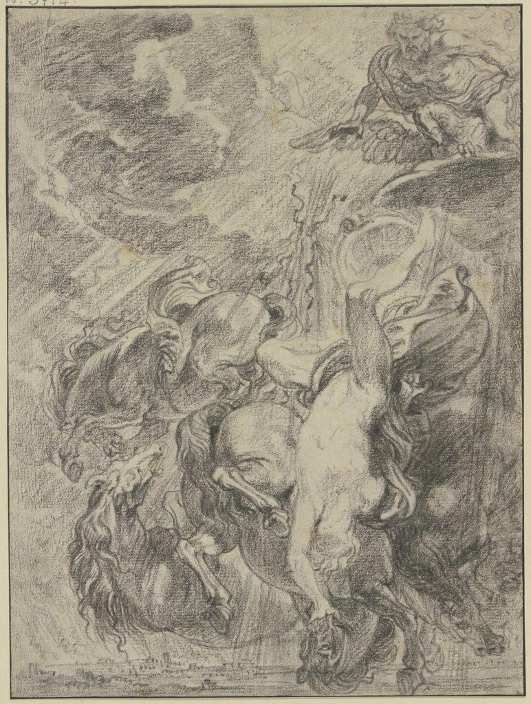 Der Sturz des Phaeton, Abraham van Diepenbeeck