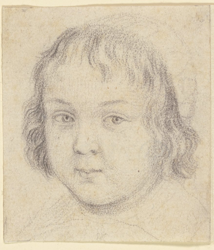 Portrait of a child, Robert Nanteuil