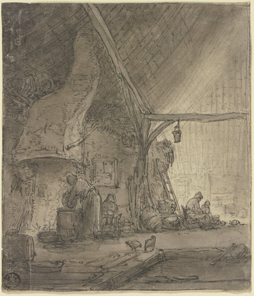 Barn, Adriaen van Ostade;   ?