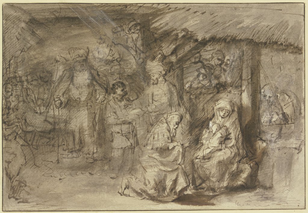 Anbetung der Heiligen drei Könige, Netherlandish, 17th century