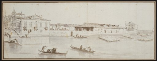 Sacca della Misericordia, Francesco Guardi;  succession