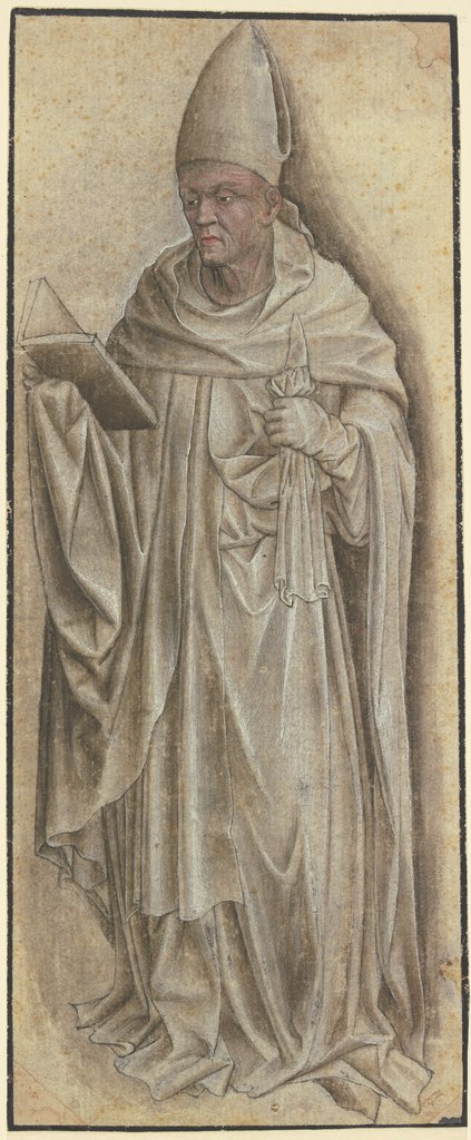 Standing bishop, Netherlandish, 15th century