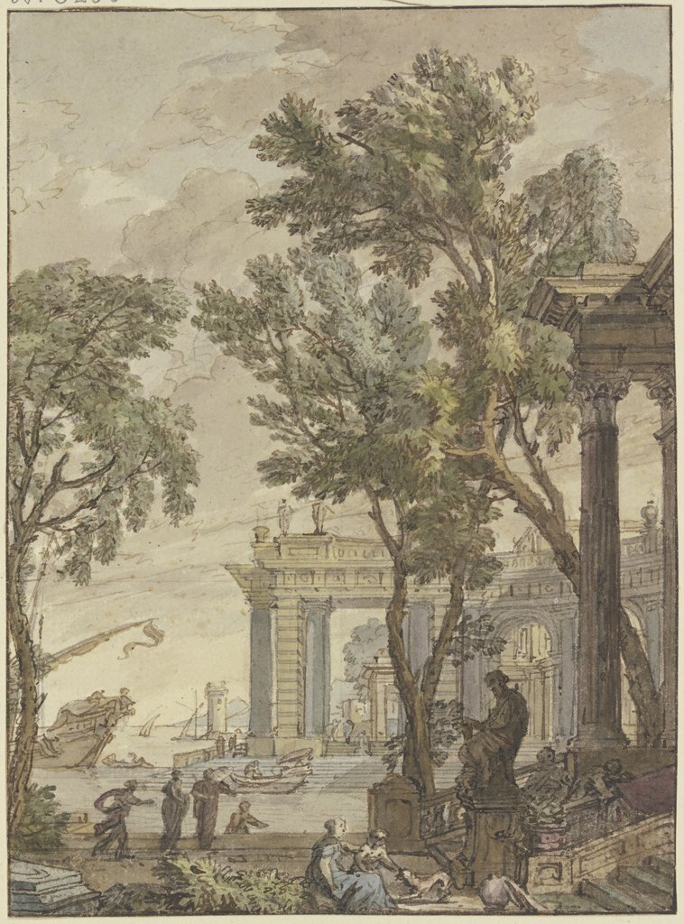 Antiker Seehafen, Isaac de Moucheron