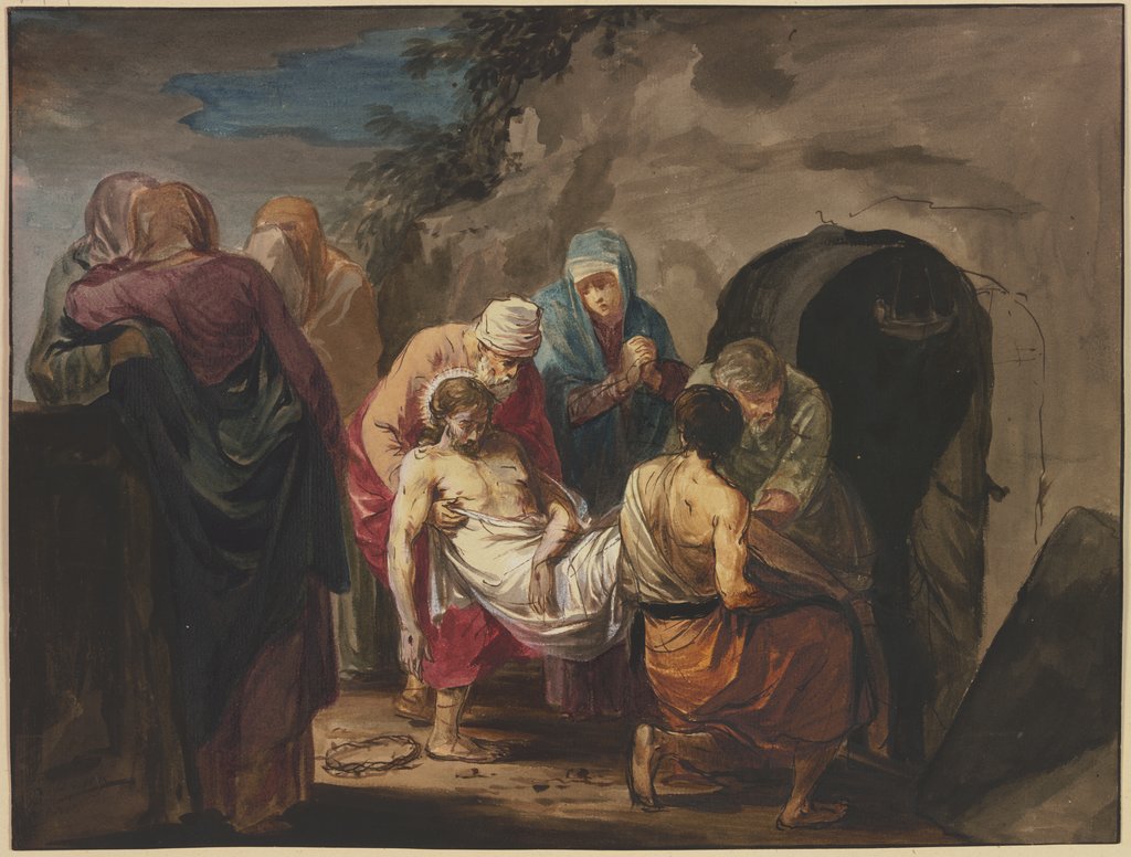 Entombment of Christ, Willem Joseph Laquy