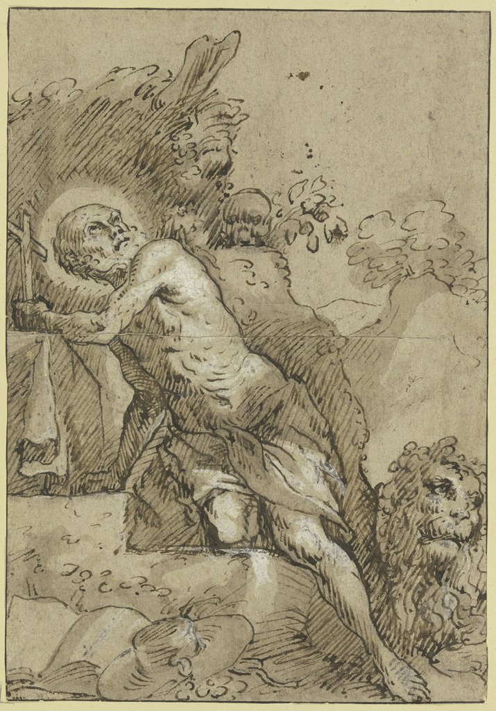 Saint Jerome, Johann Liss;   ?