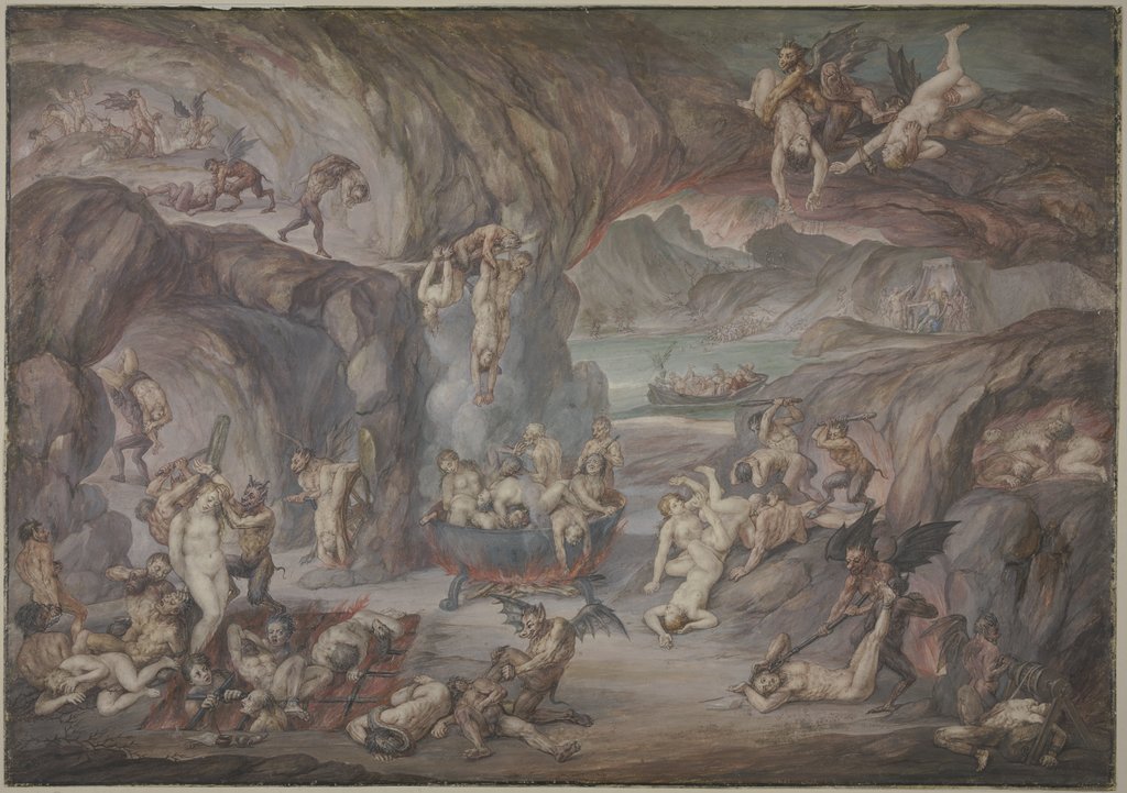 The netherworld, Netherlandish, 17th century