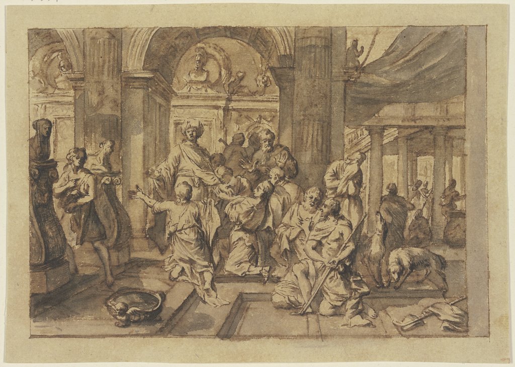 Scene in a temple, Gérard de Lairesse