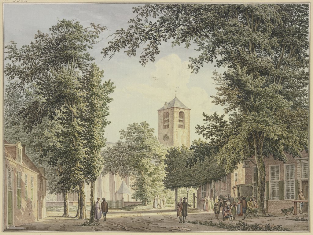 Lisse near Haarlem, Paulus van Liender