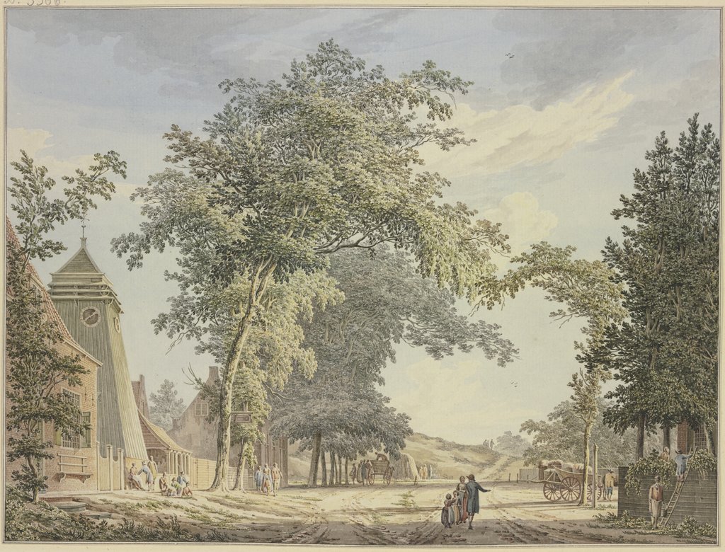 De Buurt Overveen bij Haarlem, Paulus van Liender