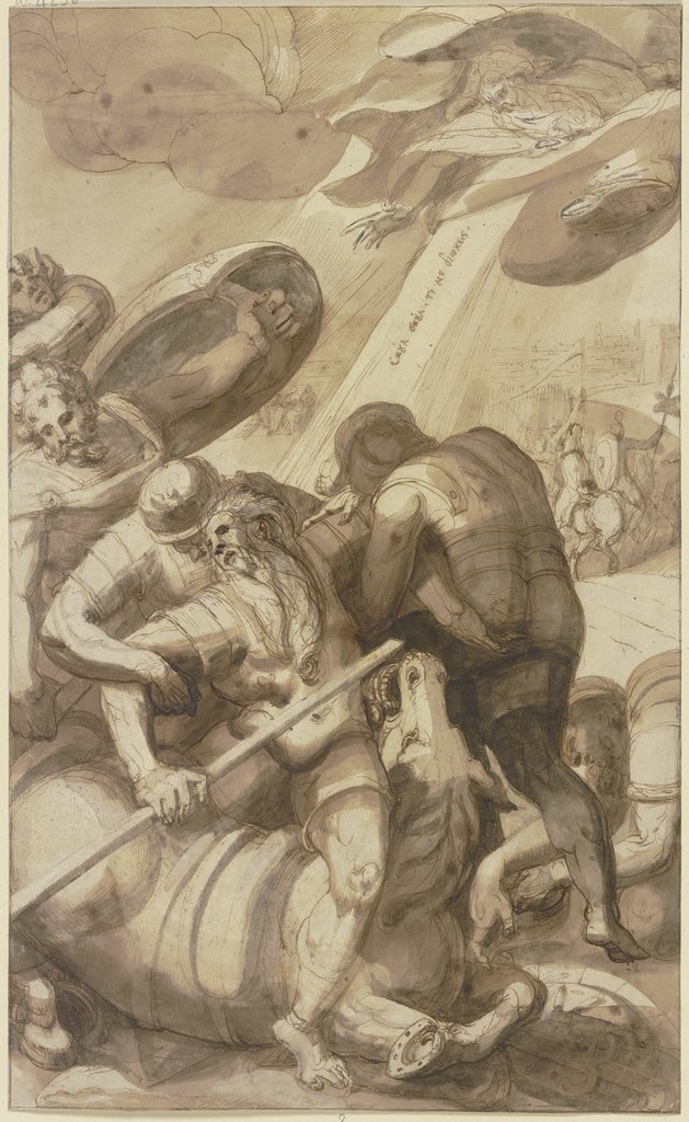 Die Bekehrung des Paulus, Jacopo Palma il Giovane;   ?