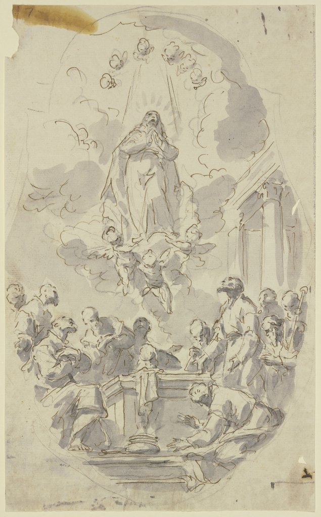 Assumption of Mary, Gaspare Diziani;   ?