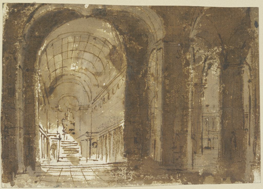 Church interior, Giovanni Battista Piranesi;   ?