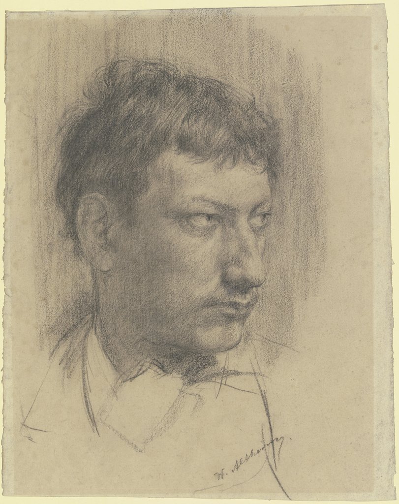 Self-portrait, Wilhelm Altheim