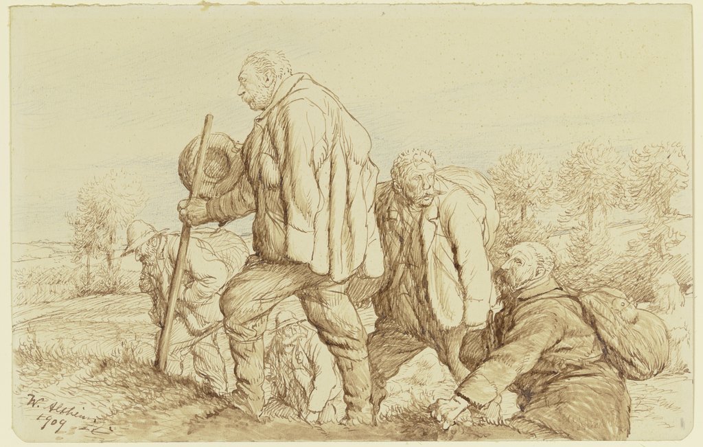 Five wanderers, Wilhelm Altheim