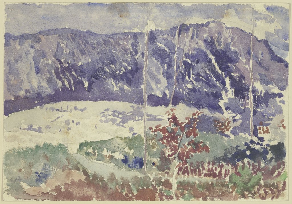 Wintery landscape, Cuno Amiet