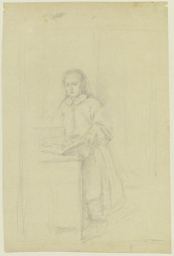 Reading girl, Angilbert Göbel