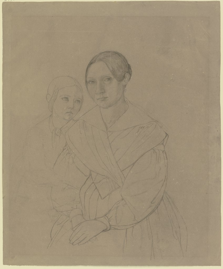 Mother and daughter, Angilbert Göbel