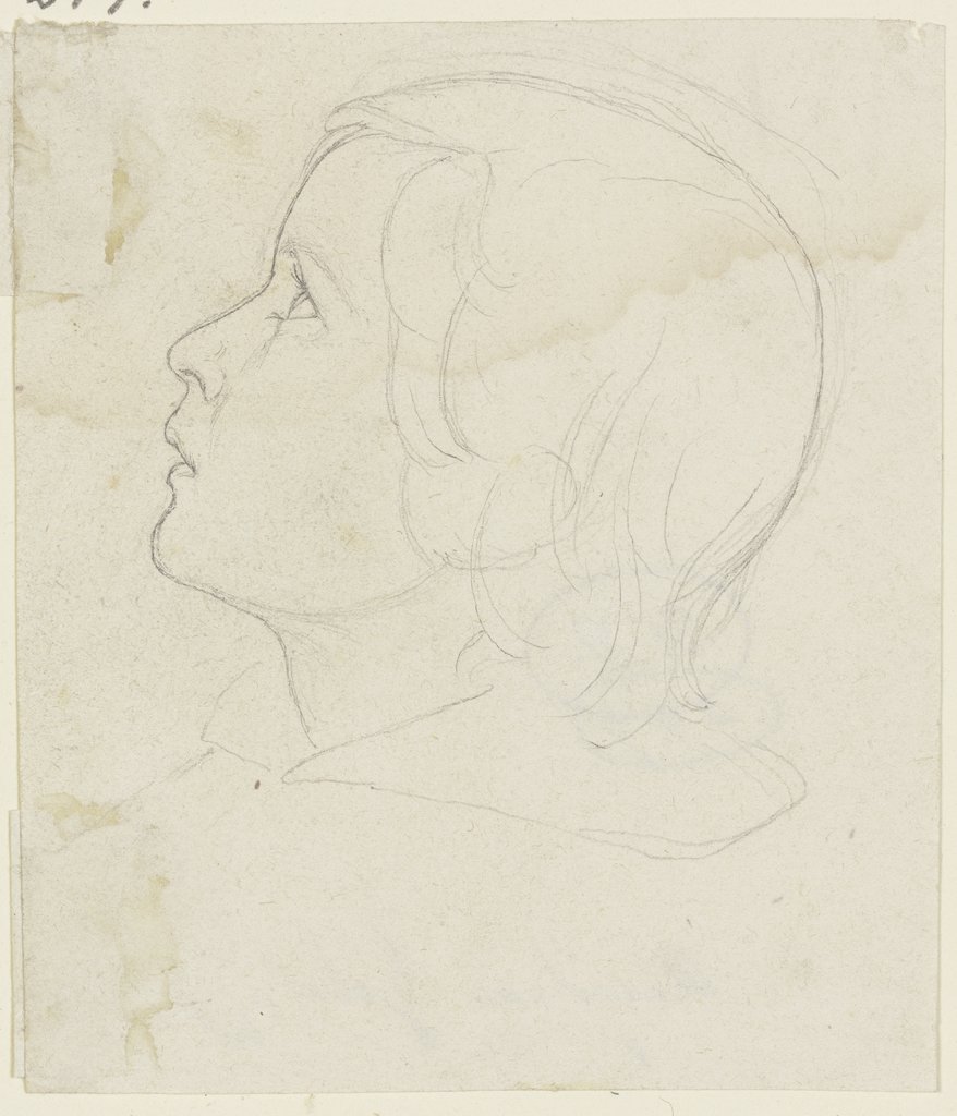 Child's head, Angilbert Göbel