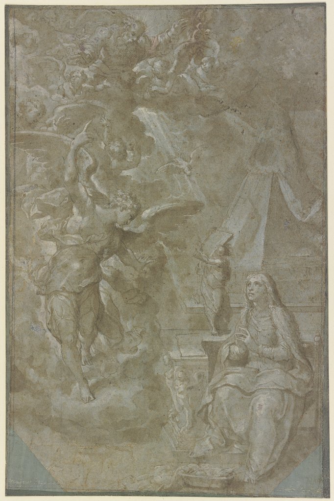 Annunciation, Pellegrino Tibaldi;   ?