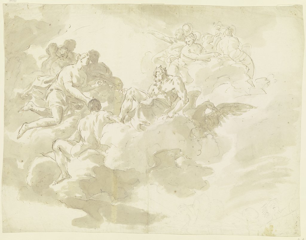 Psyche in front of Jupiter, Giovanni Battista Tiepolo;   ?