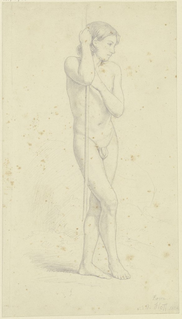 Nude of a boy, Nikolaus Hoff