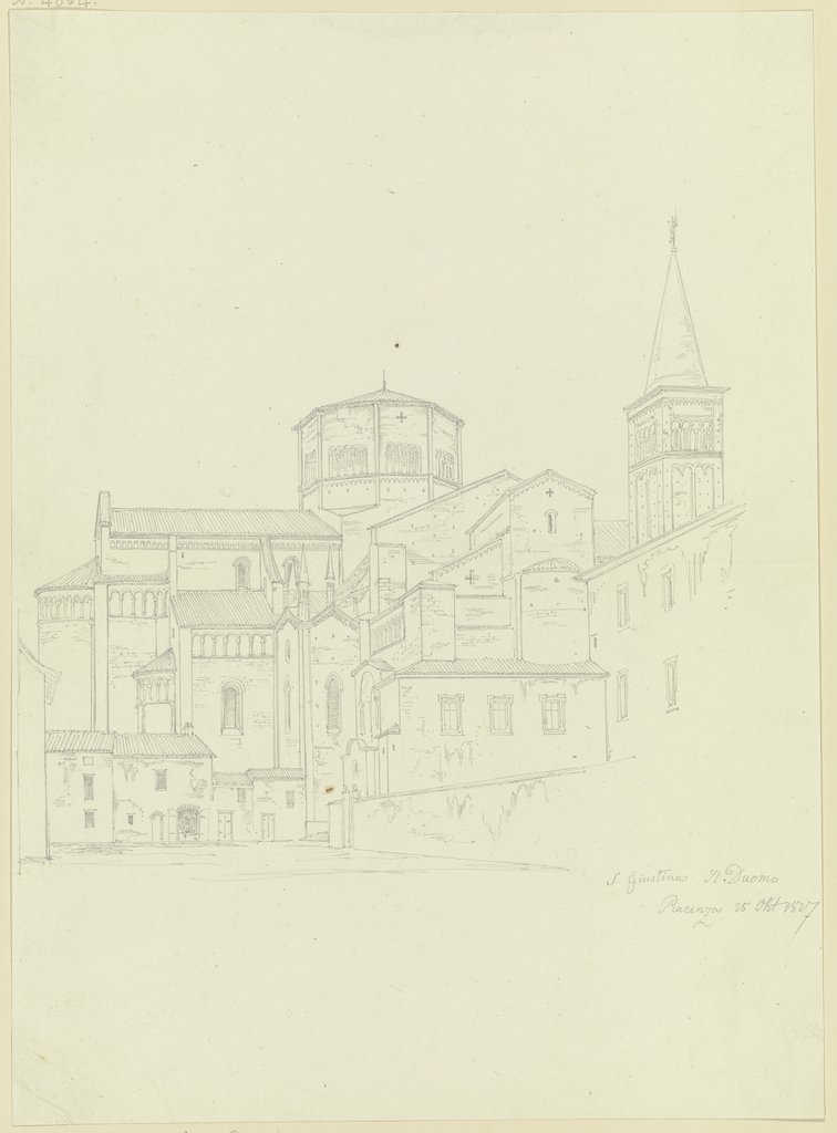 Der Dom S. Maria Assunta und S. Giustina in Piacenza, Friedrich Maximilian Hessemer