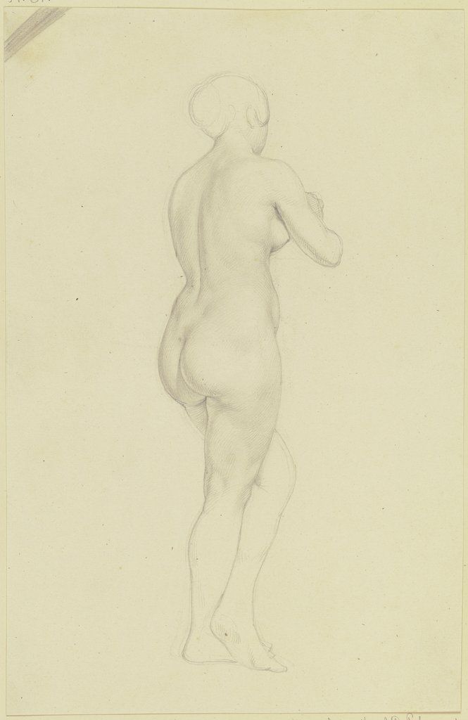 Female nude from behind, Bonaventura Genelli