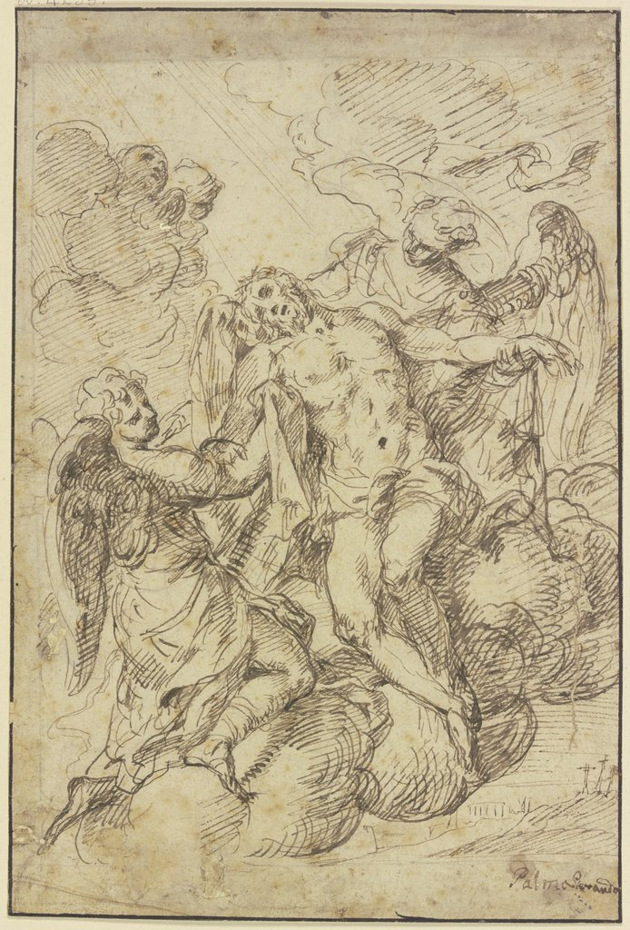 Engelpietà in Wolken, Jacopo Palma il Giovane;   ?