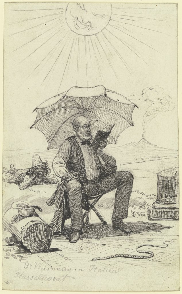 Direktor Weismann in Italien, Johann Heinrich Hasselhorst