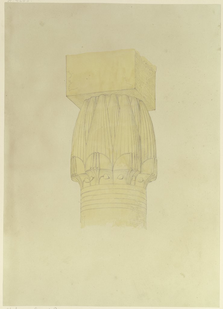 Egyptian capital, Friedrich Maximilian Hessemer