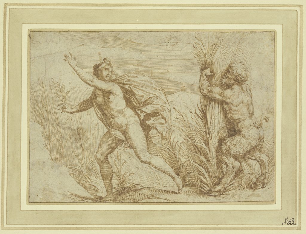 Pan und Syrinx, Filippo Lauri;   ?