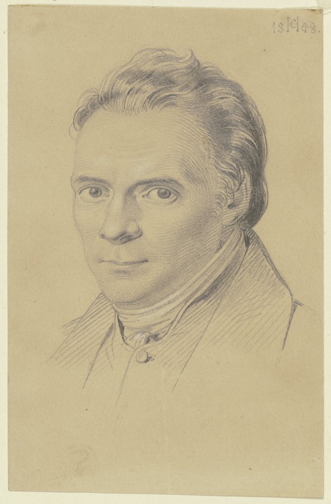 Bildnis des Frankfurter Stadtuhrmachers Johannes Hoff, Carl Hoff