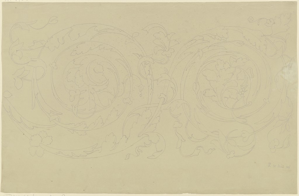 Tendril cornice, Friedrich Maximilian Hessemer