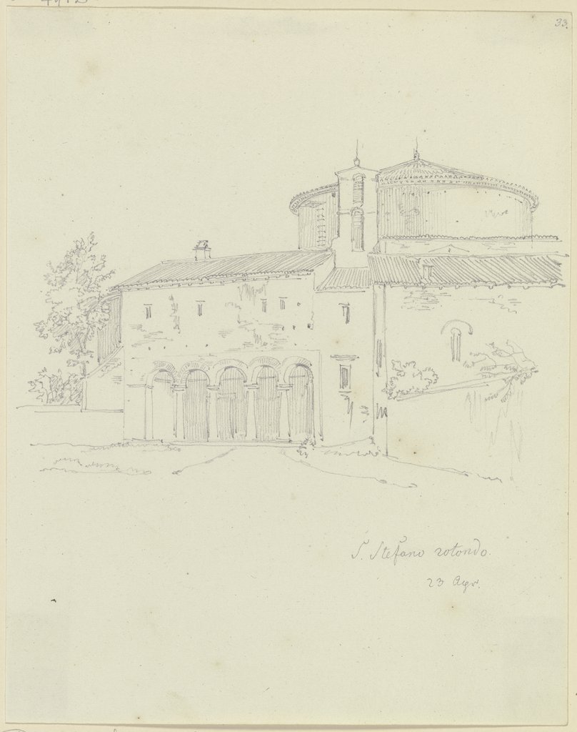 S. Stefano Rotondo in Rom, Friedrich Maximilian Hessemer