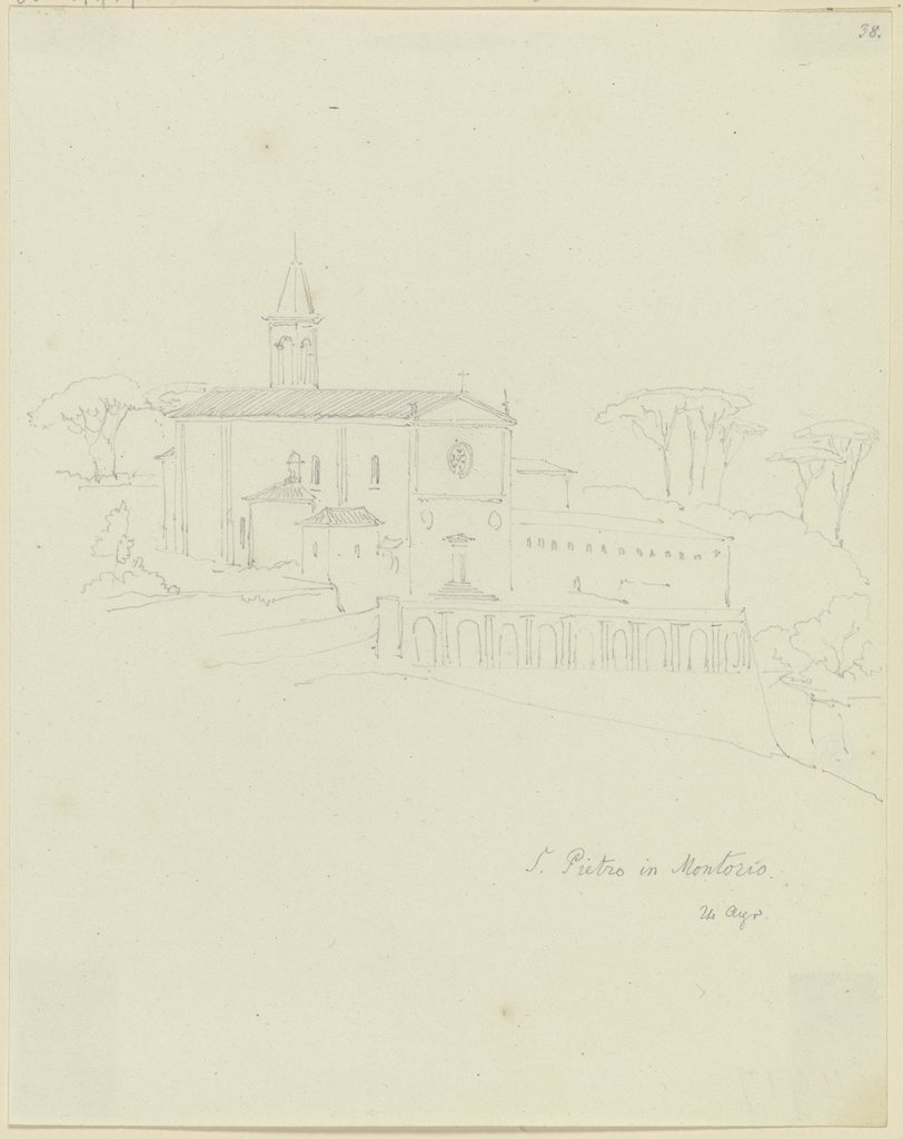 San Pietro in Montorio in Rom, Friedrich Maximilian Hessemer