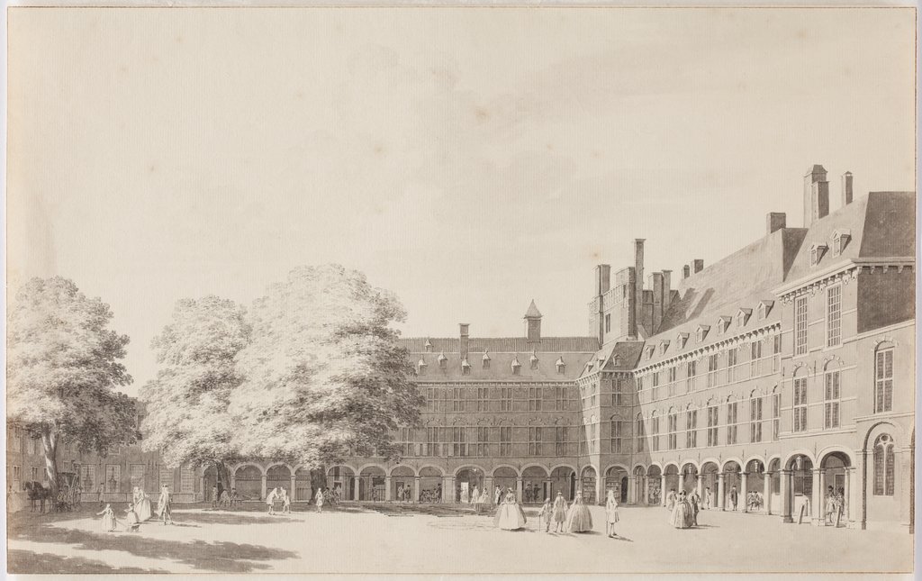 The Binnenhof in The Hague, Cornelis Pronk