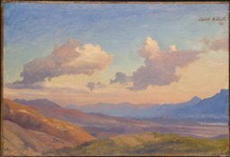 Landscape in the Sabine Mountains, Johann Wilhelm Schirmer