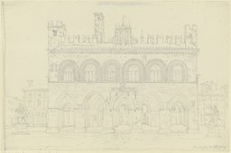 The department store in Piacenza, Friedrich Maximilian Hessemer