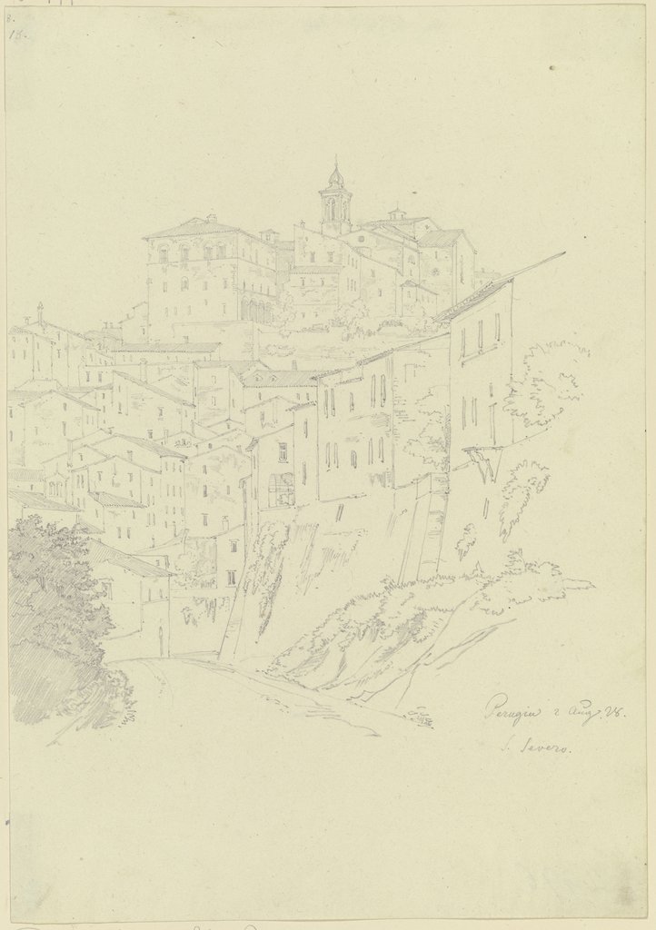 S. Severo in Perugia, Friedrich Maximilian Hessemer