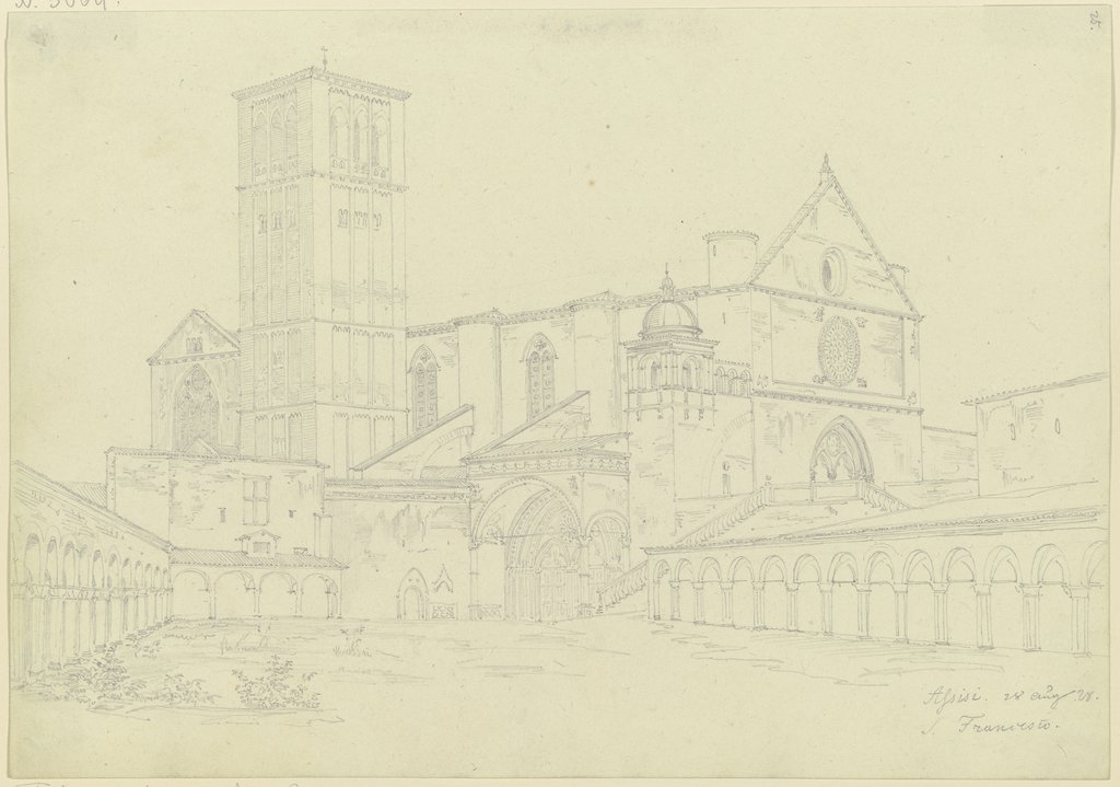 S. Francesco in Assisi, Friedrich Maximilian Hessemer