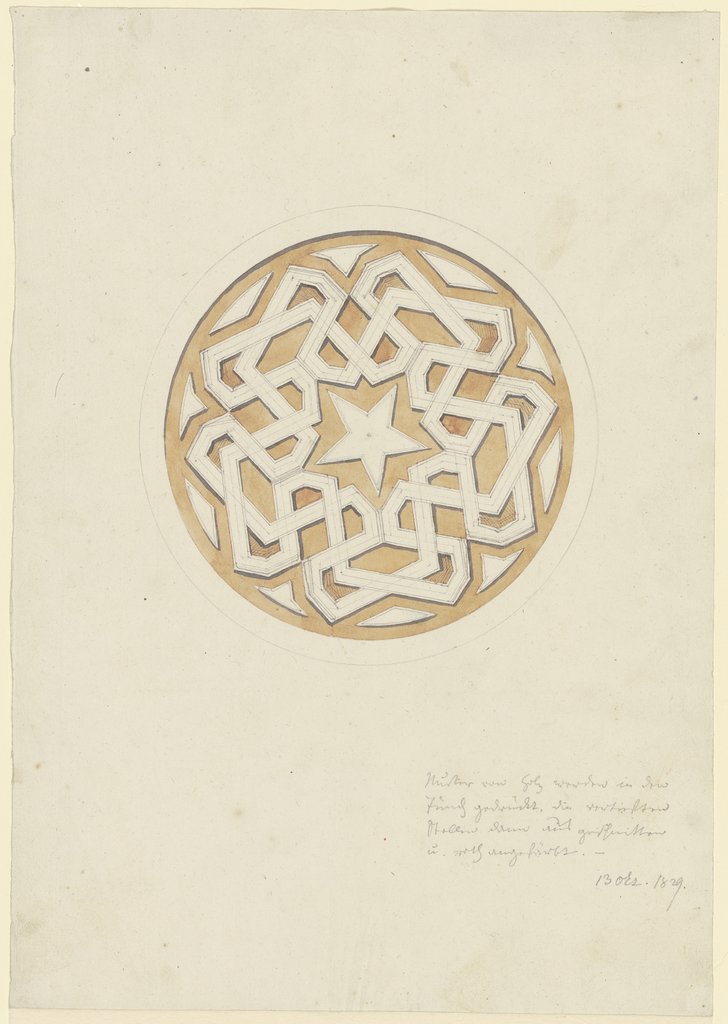 Ornament, Friedrich Maximilian Hessemer