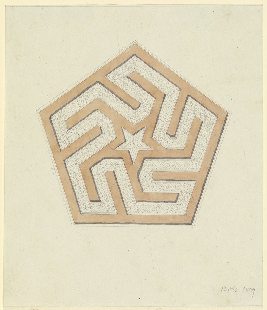 Ornament, Friedrich Maximilian Hessemer