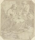 Holy family, Guido Reni