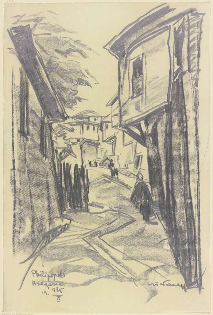 Street in Philipopuli, Nikola Tanev