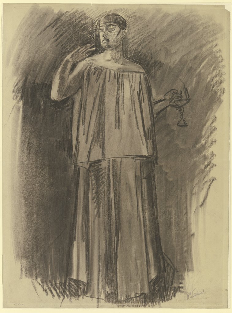 Die schlafwandelnde Lady Macbeth, Wilhelm Trübner